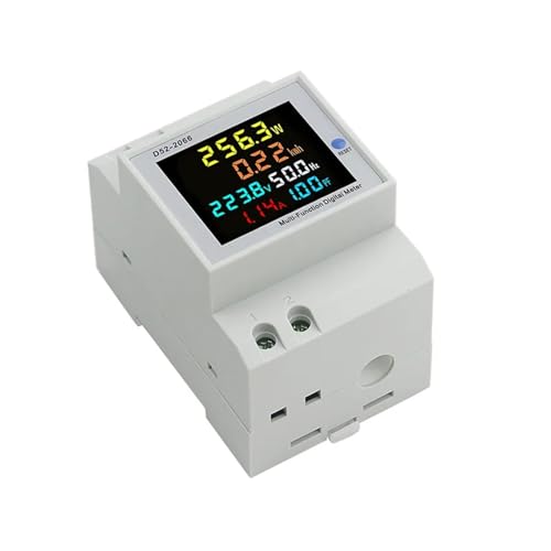 Monitor de CA D52-2066 con pantalla para controlar voltaje y corriente 5