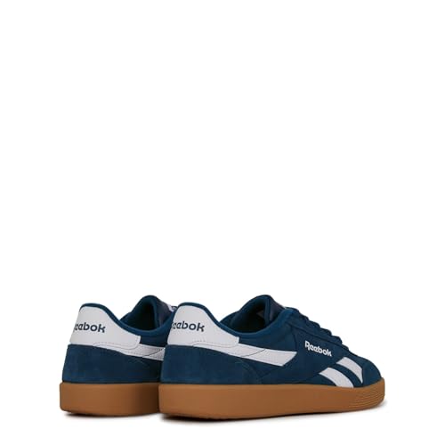 Reebok Mens Smash Edge Black White Gum, Navy White, us 8.5