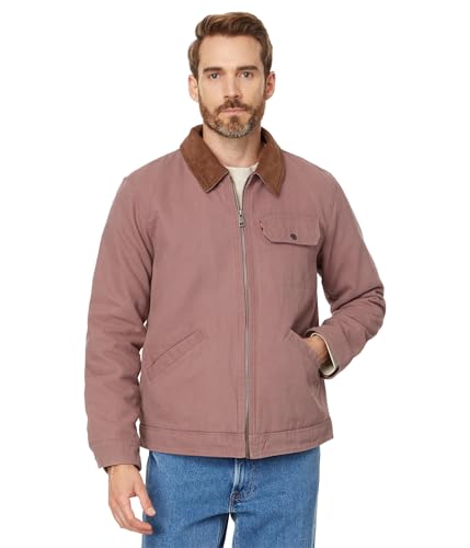 Image of Levi's Men's Workwear Cotton Canvas Corduroy Collar Depot Jacket