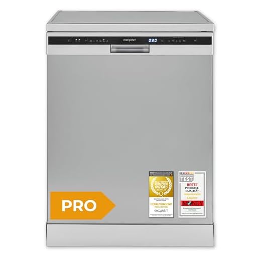 Exquisit PRO Geschirrspüler 60 cm