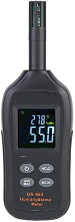 Herramientas de diagnóstico, prueba y medición Higrómetro UA963 Medidor de humedad de temperatura digital Higrómetro termómetro con punto de rocío y termostato de temperatura de bulbo húmedo para adul