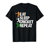 Ball Sports Apparel Unisex-Adults, Kids Black Cricket T-Shirt