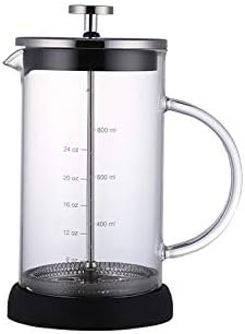 Coffee Press Coffee Pot Coffee Maker Kettle Stainless Steel Glass for Coffee Drinkware 350/600/1000ml Pots(350ml)