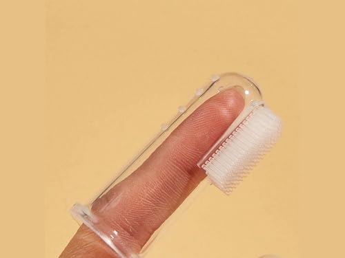 Sanitral - Set di 3 spazzolini da dito per