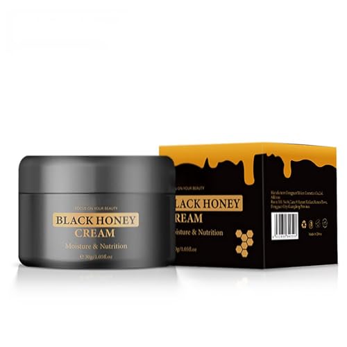 Grospe Black Honey Face Moisturizer Cream,Anti-Aging Cream with Squalane Facial Moisturizer for