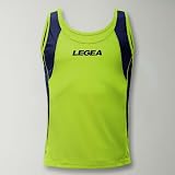 LEGEA, CORFU TANK TOP, FLUO YELLOW-BLUE, L, Unisex