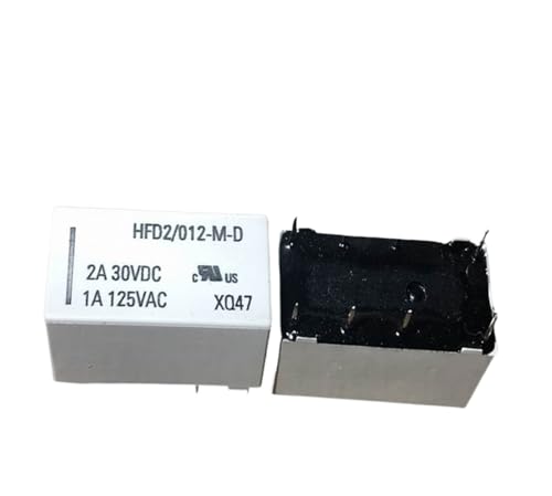 Relais de signal HFD2 012-MD 12V commutateur miniature pour PCB