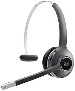Cisco Headset 561, Wireless Single On-Ear Digital Enhanced Cordless Telecommunications Headset with Standard Base for US & Canada, Charcoal, 1-Year Limited Liability Warranty (CP-HS-WL-561-S-US=)