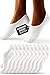 HELDENWERK 10 Paar Füsslinge für Damen & Herren - Unsichtbare Sneaker-Socken atmungsaktiv & bequem - Füßlinge in schwarz, weiß, grau