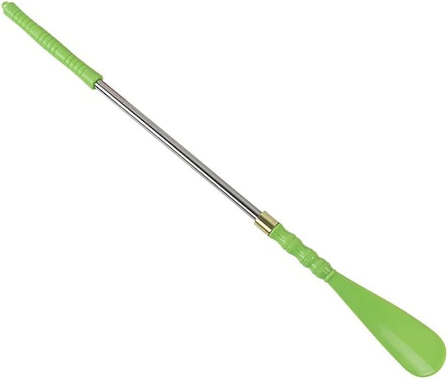 1PCS 18.5Inch Lengthen Shoe Horn Stainless Steel Easy To Take Helper Stick Accessories Shoespooner