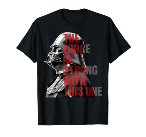 Star Wars Vader's Head Strong t-shirt streetwear imprimé vêtement geek obscur