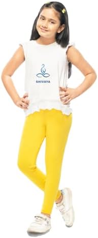 SHIVAYA Premium Cotton Leggings for Girls