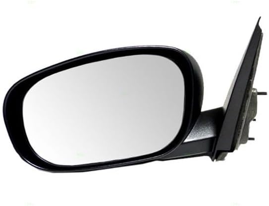 Replacement Driver Power Side View Mirror Textured Black Compatible with 2006-2010 Charger 4806157AD