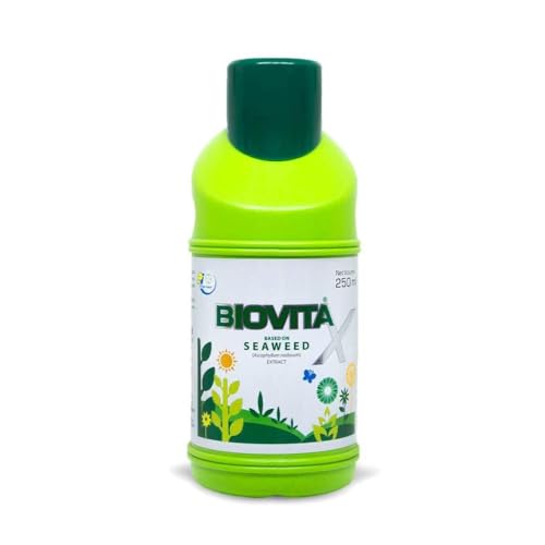 Image of Pi Industries Pi Biovita - Liquid Seaweed Concentrate Fertilizer For Utility In Gardens, Field Crops And Vegetables (500Ml)