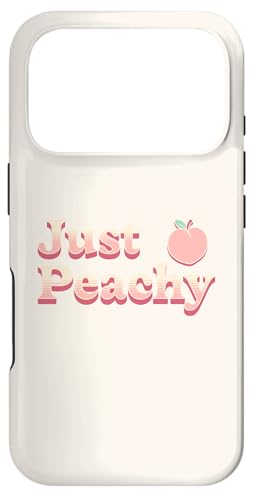 Womens and More Graphic Casual Summer Just Peachy �X�}�z�P�[�X iPhone 17 Pro �p