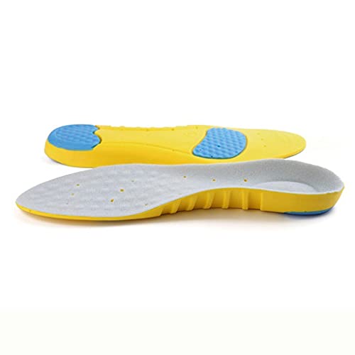 Unisex Shoe Inserts Orthotic Sports Arch Support Shoes Insoles Shock Absorption Size 34-45 (Color : 2 Pairs, Size : S(34-37) 23C