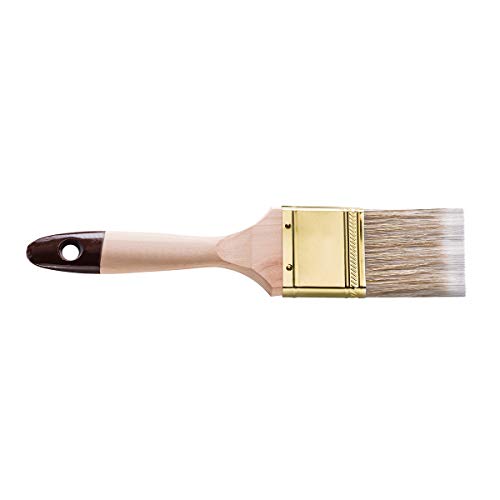 HARDY WORKING TOOLS Set de pinceaux plats 5 pièces, 1 pièce – 25, 35, 50, 60, 75 mm de largeur, pinceau à peinture Set avec manche en bois, pinceau laqué Série *45*, 5PCS, jeu de pinceaux A0282-050100 - Image 8