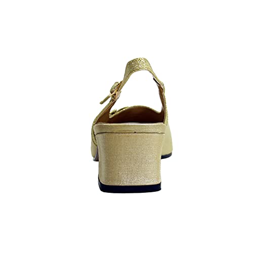 Floral Ila Women's Wide Width Square-Toe Slingback Pumps4