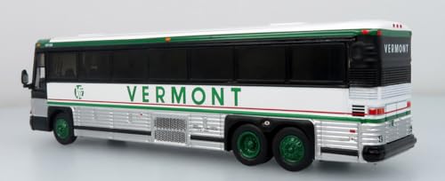 Bus MCI D4000 Vermont Transit 1:87 Escala HO miniatura 2