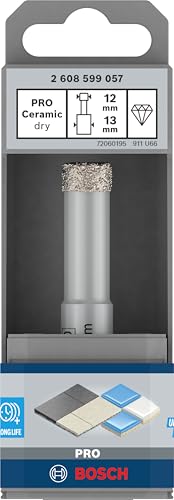 2608599057 Foret diamant PRO Ceramic Dry 12 mm queue 13 mm - vue 3