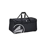 jako sporttasche champ mit bodenfach grau meliert Großes Hauptfach mit 2-Wege-Reißverschluss