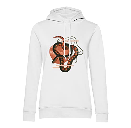 Sweat à capuche serpent rouge : exprimez votre passion pour la biologie ancienne