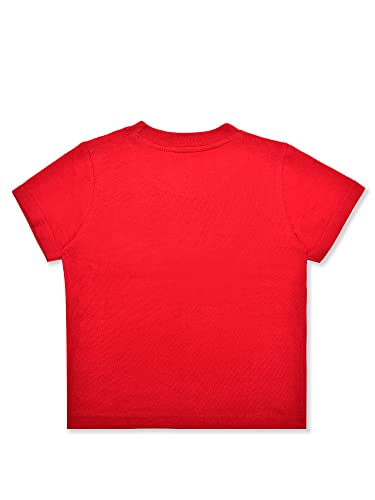 Disney Cars Lightning Mcqueen Boys’ Short Sleeve T-Shirt And Shorts Set For Toddler, Little And Big Kids – Black/Red #TOP3