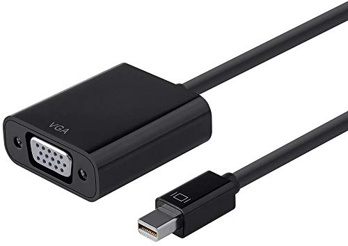 One-Day Sale: Up to 50% Off Monoprice Mini DisplayPort 1.2a / Thunderbolt to VGA Active Adapter - Black (112786)