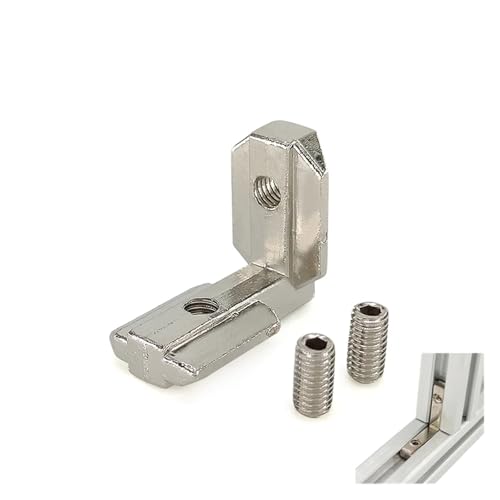 Fixation standard ue 2020 avec vis pour profilé en aluminium