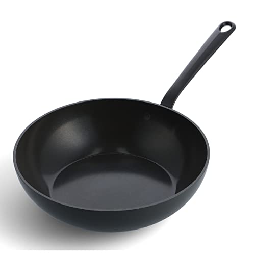 Comparison: Best Wok Green Pan 11 GreenPan Craft Cookware Hard Anodized Healthy Ceramic Nonstick 11” Wok Pan, Cast Stainless Steel Handles, Scratch-Resistant, Induction Safe, Dishwasher and Oven Safe, PFAS-Free, Black