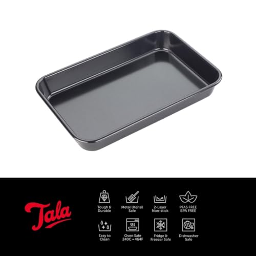 Tala Performance Roaster with Pouring Lip, Professional Gauge Carbon Steel with Eclipse Non-Stick Coating 29.4x19.1x4.0 cm - Image 4