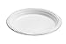 Dinner Plates White Lightweight Plastic Plates - 7â€³ | Pack of 100