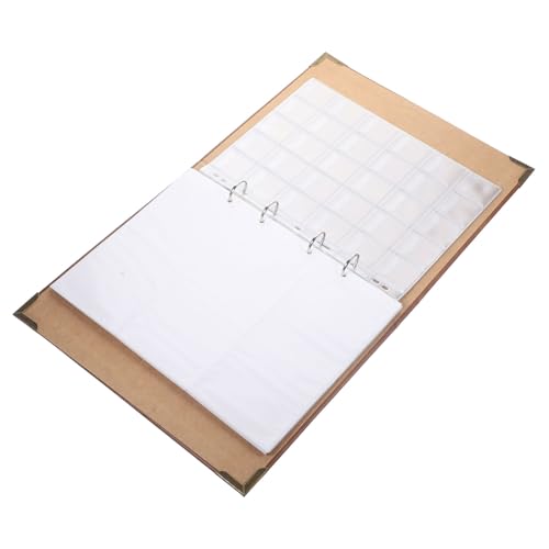 Album pour monnaie classeur avec porte-support de rangement pièces