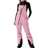 Schneeoverall für Mädchen Winter - Winddichter isolierter Anzug Kindergröße, Warmes Skianzug-Bekleidungsset, Funktionelle Nutzung von Oberbekleidung | Komfortdesign mit atmungsaktiver Wärmeisolierung