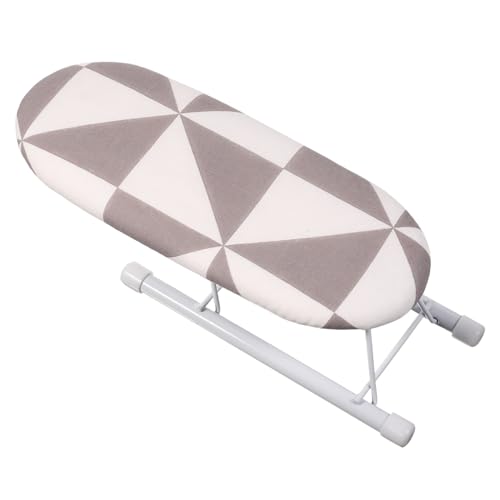 Sosoport 1Pc Mini Folding Ironing Board Compact Ironing Sleeve Rack Portable Ironing Tool for Home Dorm Laundry Multi Purpose Use Convenient Storage