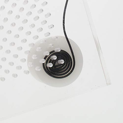 Plantilla Olympus Spiral Maker The Beadsmith de nailon blanco con pin de metal 5