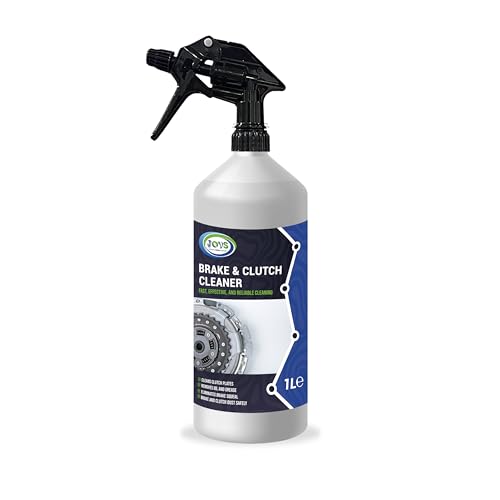 Jovs Brake and Clutch Cleaner 1L – Dust, Grease, and Oil Remover! Powerful Cleaning, Precision Degreasing, and Rust Removal for Peak Automotive Performance With Chemical Trigger