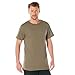 Rothco Solid Color 100% Cotton T-Shirt, L, AR 670-1 Coyote Brown