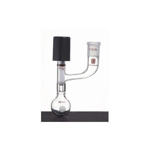Bouteille de stockage Kemtech empêchant l'évaporation avec sa valve étanche 0-4 mm