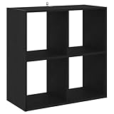 Photo Gallery vidaxl libreria nera rovere 68,5x32x68,5 cm legno ingegnerizzato Photo Gallery vidaxl libreria nera rovere 68,5x32x68,5 cm legno ingegnerizzato