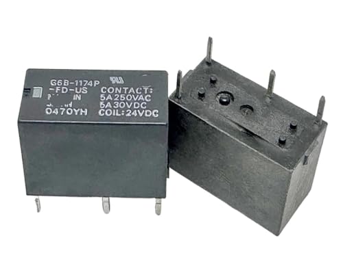 Relais G6B-1174P-FD-US 24V CC composant électronique miniature 4 broches