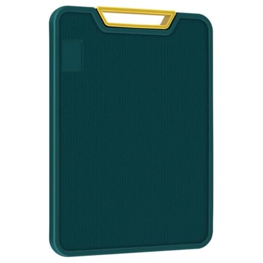 Tábua de Corte Premium Antibacteriana – Polietileno Resistente, Não Mancha e Não Deforma | Ideal para Carnes, Legumes e Cozinha Profissional | Alça Ergonômica, Super Higiênica e Fácil de Limpar