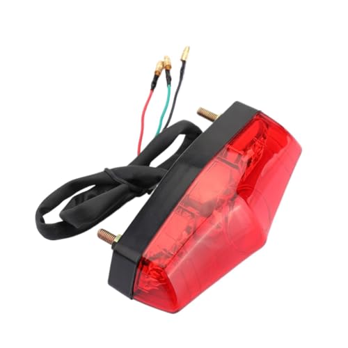 Feu arrière LED rouge moto pour rouler de nuit en toute sécurité