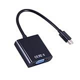 Operitacx Displayport zu Vga Adapter Vga Kabel Full HD ohne Stromversorgung für PC Laptop Monitor