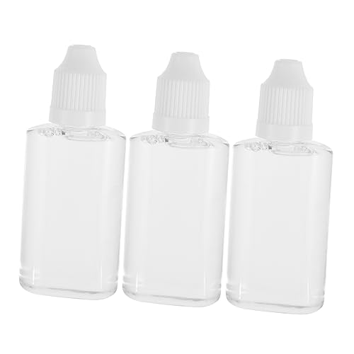 KOMBIUDA 3Pcs Instrument Oil for Trumpet and Tuba Transparent Piston Lubricating Oil for Maintenance and Care Valve Oil for Instruments