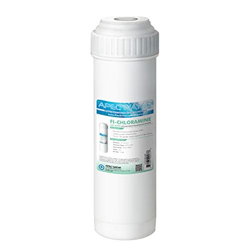 Filtre à eau chloramine et sulfure d'hydrogène 25,4 cm pour osmose inverse