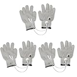 BESPORTBLE 3 Paare hilft elektrische Therapiehandschuhe -Handschuhe Elektrodenpads -Handschuhe Massagehandschuhe Physiotherapie Massagegerät