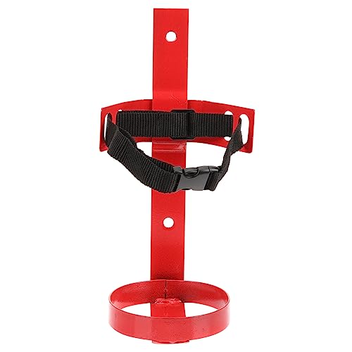Angoily Soporte De Pared Para Extintor Con Correa Reforzada Bastidor Metálico Resistente Para Montaje Seguro y Ahorro De Espacio Hogar y Oficina