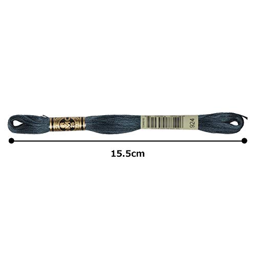 Image of DMC 6-Strand Embroidery Cotton Floss, Very Dark Grey Green
