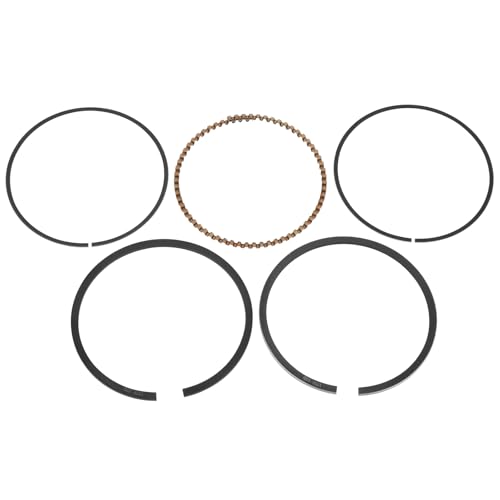 Briny River 1 Set Gasoline Chain Saw Piston Ring Replacement Part 13101-ZH9-000 13010-ZE8-601 Compatible with Honda GX270 GXV270 Engine